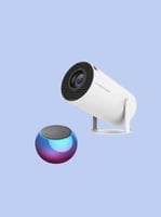 بكج بروجكتر ومكبر صوت صغير