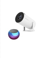 بكج بروجكتر ومكبر صوت صغير