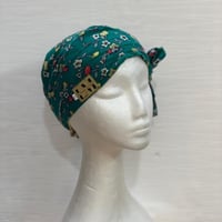 القبعه المبطنه - لون اخضر مشجر