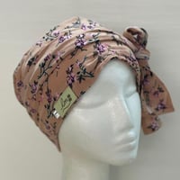 القبعه المبطنه - لون لحمي مشجر