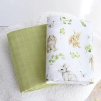 طقم مواليد من 5 قطع شامل حفر اسم الطفل