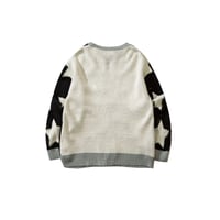Black & White Stars Sweater