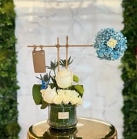 Flowers Gift - Blue هدية الورد - ازرق