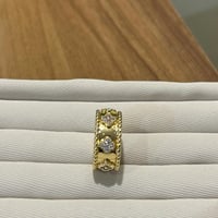 خاتم وردات زيركون