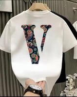 تيشيرت صيفي فاخر تصميم أنيق، قطن عالي الجودة، للجن...