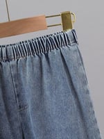 طقم من قطعتين ولادي قميص قصير الأكمام و جينز كاجوا...