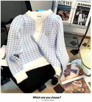 معطف نسائي محبوك