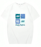 Skechers تي شيرت كاجوال أنيق بياقة مستديرة وأكمام...