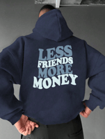 هودي سويت شيرت رجالي باللون الأزرق