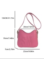 حقيبة كتف نسائية بحجم كبير من نوع دلو