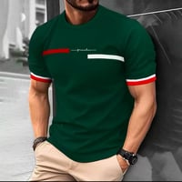 تيشيرت رجالي بطباعة شريط إلكتروني