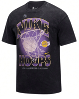 قميص تي شيرت نايك Nike برقبة طاقم مضفر قصير الأكما...