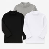 3 قطع ملابس داخلية للأطفال – قطن تركي عضوي، أكمام...