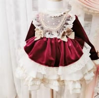 فستان لوليتا دانتيل بناتي