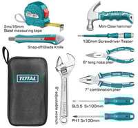 طقم عدة منزلي 9 قطعه TOTAL موديل THKTHP90096