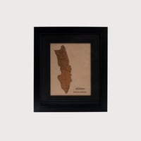 لوحة خريطة مدينة جدة