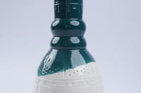 فازة خزفية | أزرق و أبيض