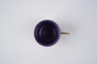 كوب سيراميك |نقوش تراثية | بنفسجي