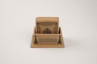 قاعدة أكواب | خشب بنقوش تراثية 1