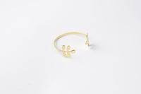 أسوارة | المورينغا من الفضة الخالصة المطلية بالذهب