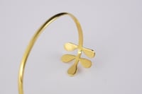 أسوارة | المورينغا من الفضة الخالصة المطلية بالذهب