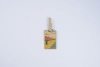 تاق السفر من القماش ذا لاين | أبيض