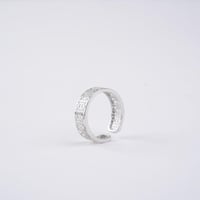 خاتم مشراق فضي