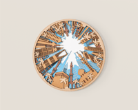 لوحة معالم المملكة