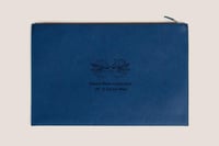 حقيبة الجوف اللون الأزرق