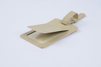 تاق السفر من القماش المكعب | أبيض