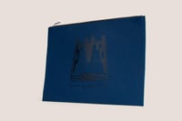 حقيبة الجوف اللون الأزرق