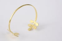 أسوارة | المورينغا من الفضة الخالصة المطلية بالذهب