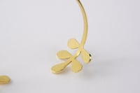 أسوارة | المورينغا من الفضة الخالصة المطلية بالذهب