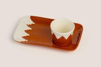 كوب اسبريسو مباني الدرعية - برتقالي