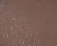 حقيبة تراثنا - جلد بلون بني غامق