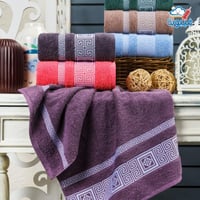 منشفة حمام قطن 100% مطرزة - مقاس 165*90