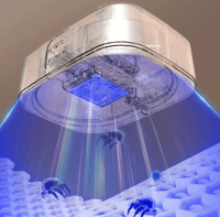 مجفف الملابس القابل للطي مع جهاز تحكم