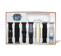 ساعة ULTRA مع 7 اساور ملونة