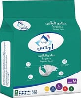 لوتس خفايض كبار السن حشوة مضغوطة مقاس كبير 18 قطعة