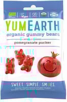 يم ايرث حلوى جلاتينية عضوية على شكل دب بطعم الرمان...