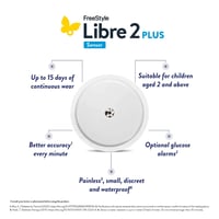 فري ستايل ليبر 2 بلس مجس لقياس السكر