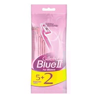 جيليت بلو 2 امواس حلاقة نسائية 5+2 قطعة