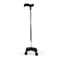 عكاز المنيوم فوضي قاعدة رباعية