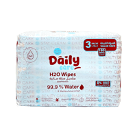 ديلي كير مناديل مبللة مائية للأطفال 180 حبة