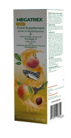 ميجاتريكس فيتامينات متعددة مع الاوميجا 3 بنكهة الخ...