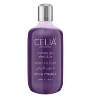 سيليا جل استحمام بالصابون الافريقي 500مل