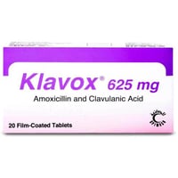 كلافوكس 625 ملجم 20 قرص