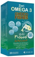 زوري اوميجا 3 شوكوفيش 20 قطعة
