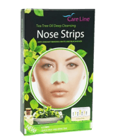 كيرلاين لصقات تنظيف الانف بزيت شجرة الشاي 6 قطع