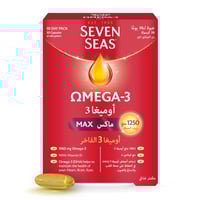سفن سيز اوميجا 3 ماكس كبسولات زيت السمك 1250ملغ 30...